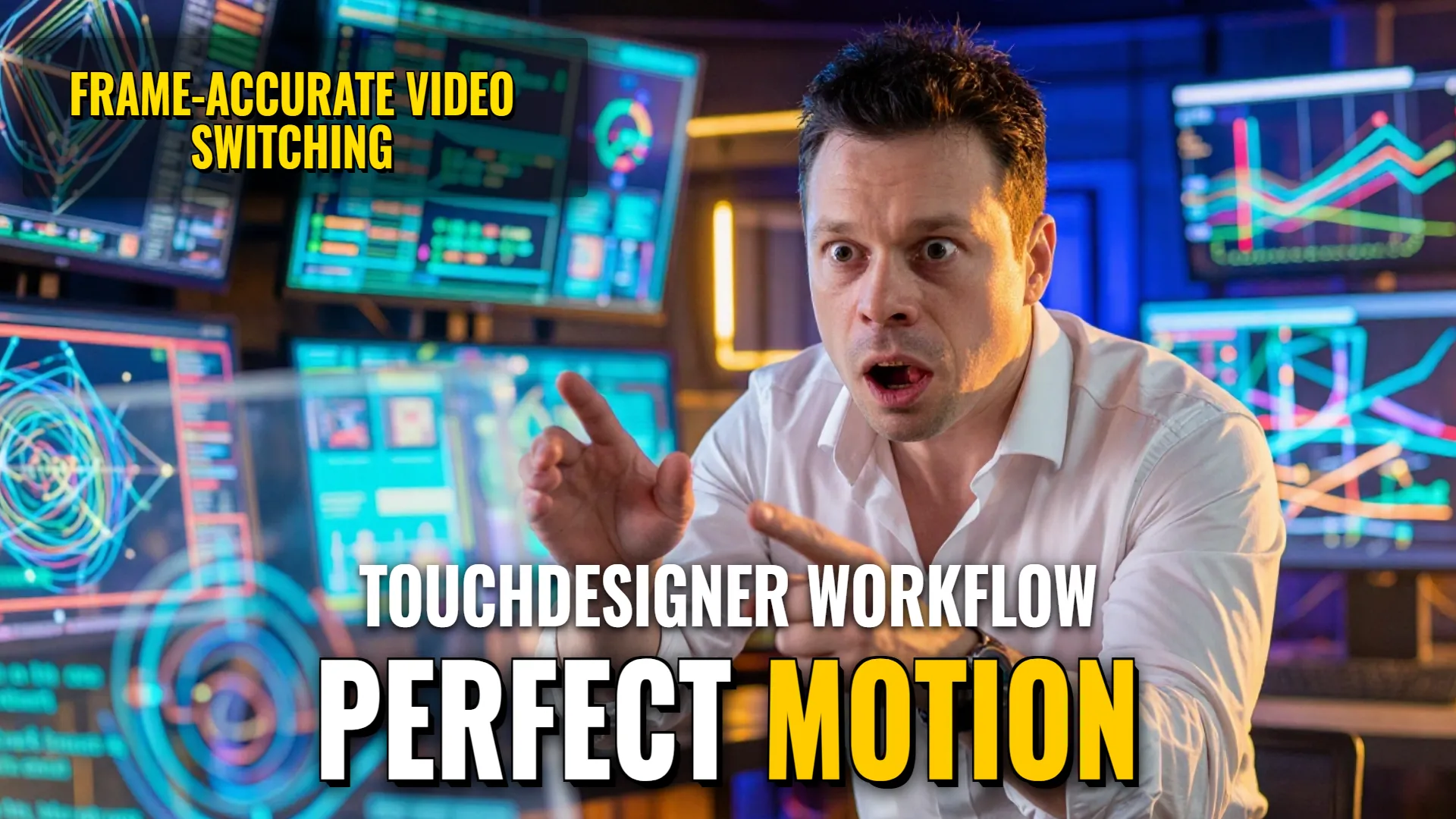 AI Design & Media: Audiovisual Technique via TouchDesigner Multi-Source Video Player
