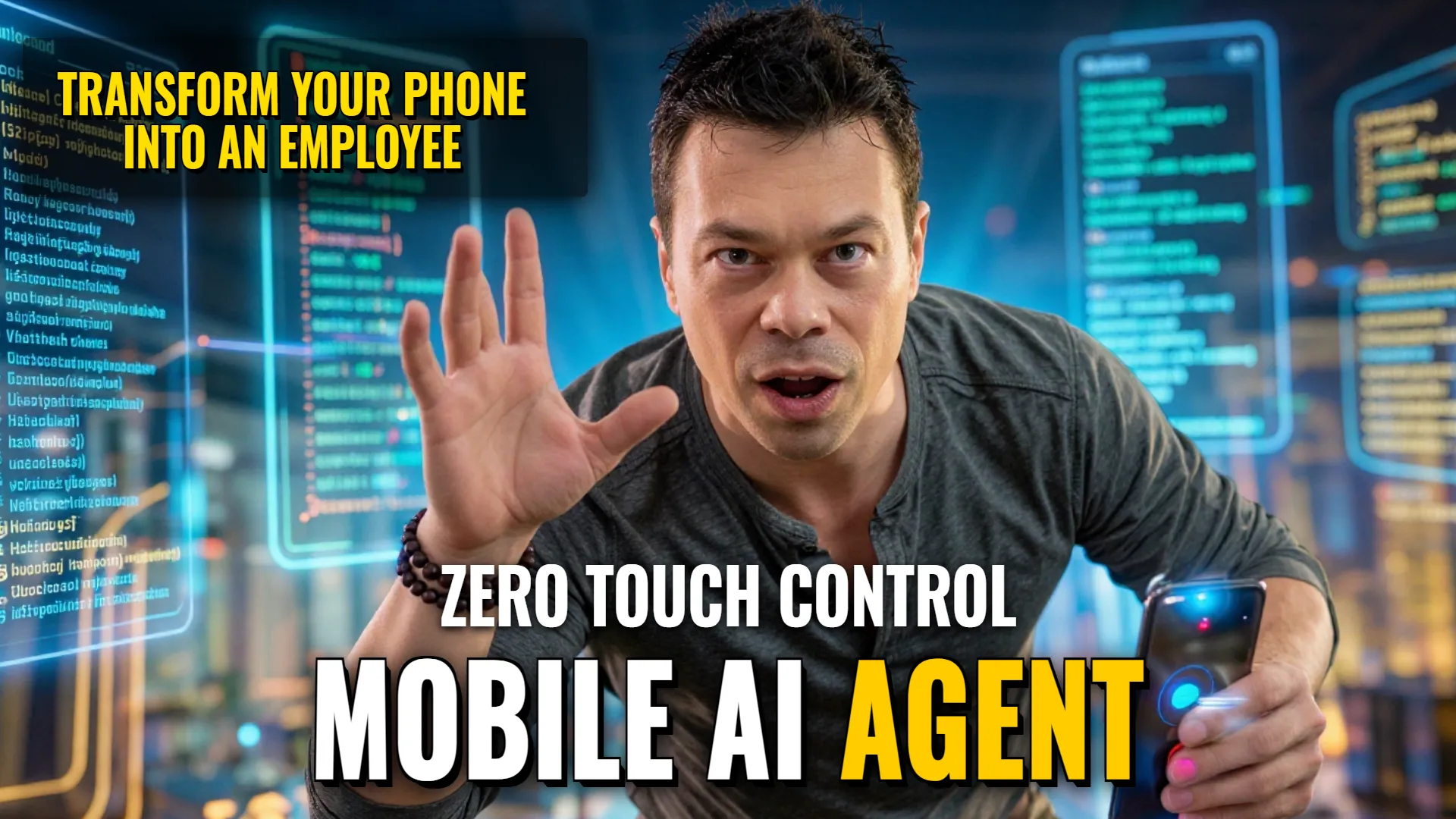 AI Automation: Deploying a Multi-Agent Mobile OS Controller via Claude Code