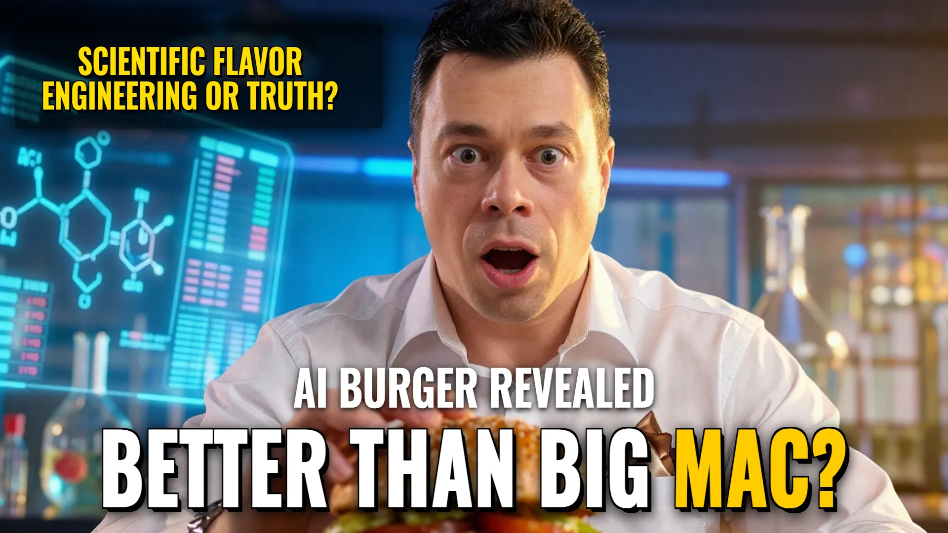 Burger AI Development — Food Design Transitioning from Intuition to Quantitative Science