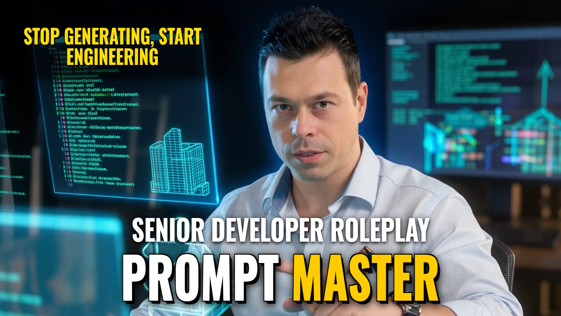 Prompt Engineering: Full Development Cycle via Senior Developer Role