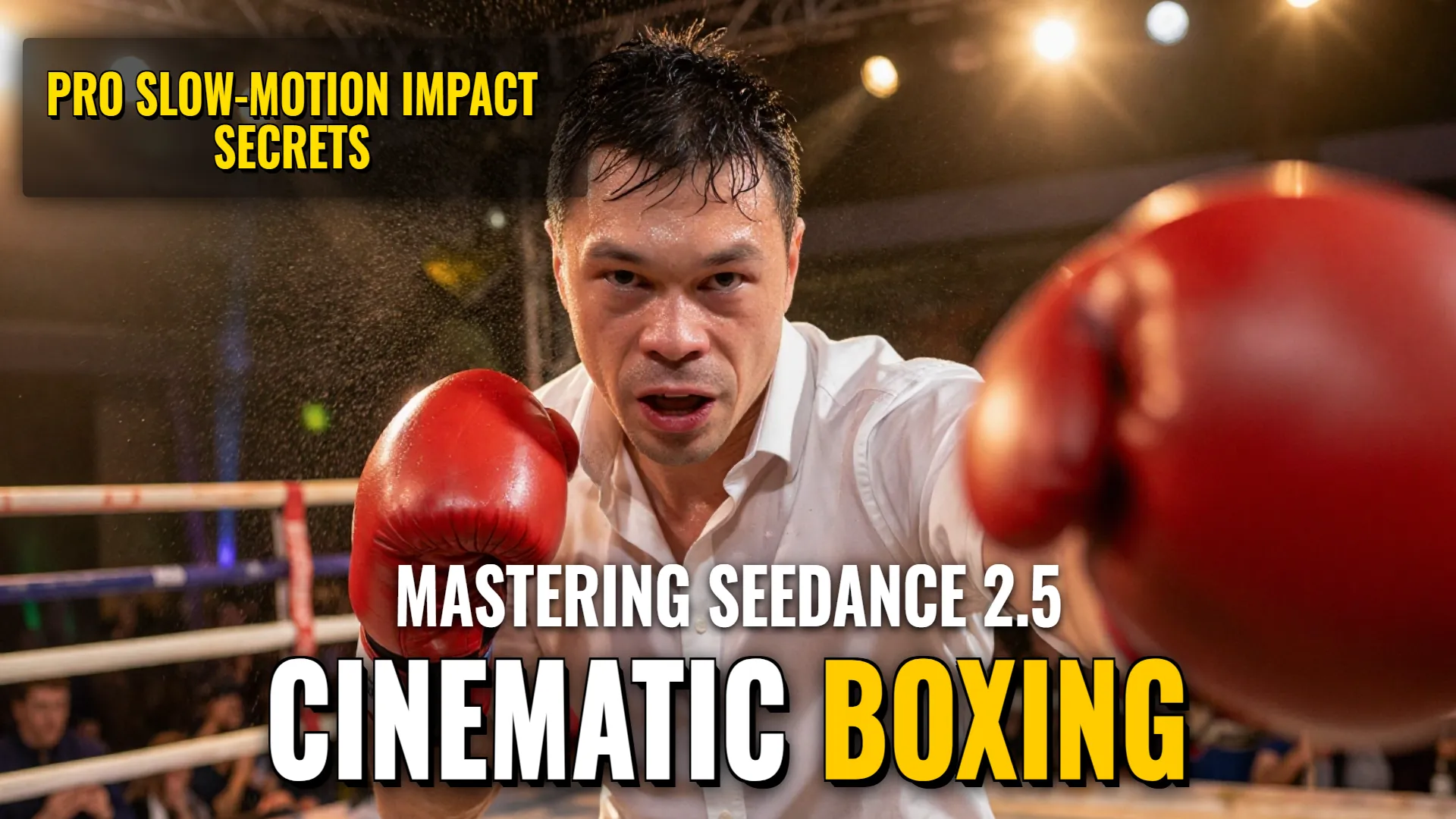 AI Design & Media: Cinematic Boxing Match Sequence using Seedance 2.5