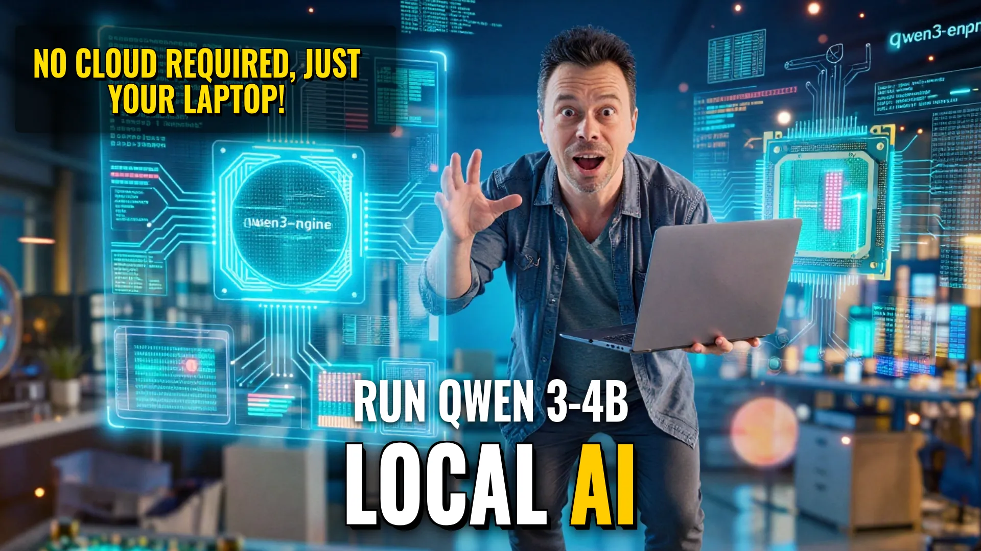 AI Local Deployment: Qwen 3-4B via qwen3-engine