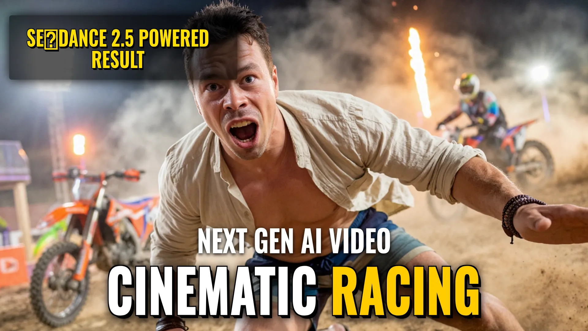 AI Design & Media: Cinematic Motocross Mini-Film using Seedance 2.5