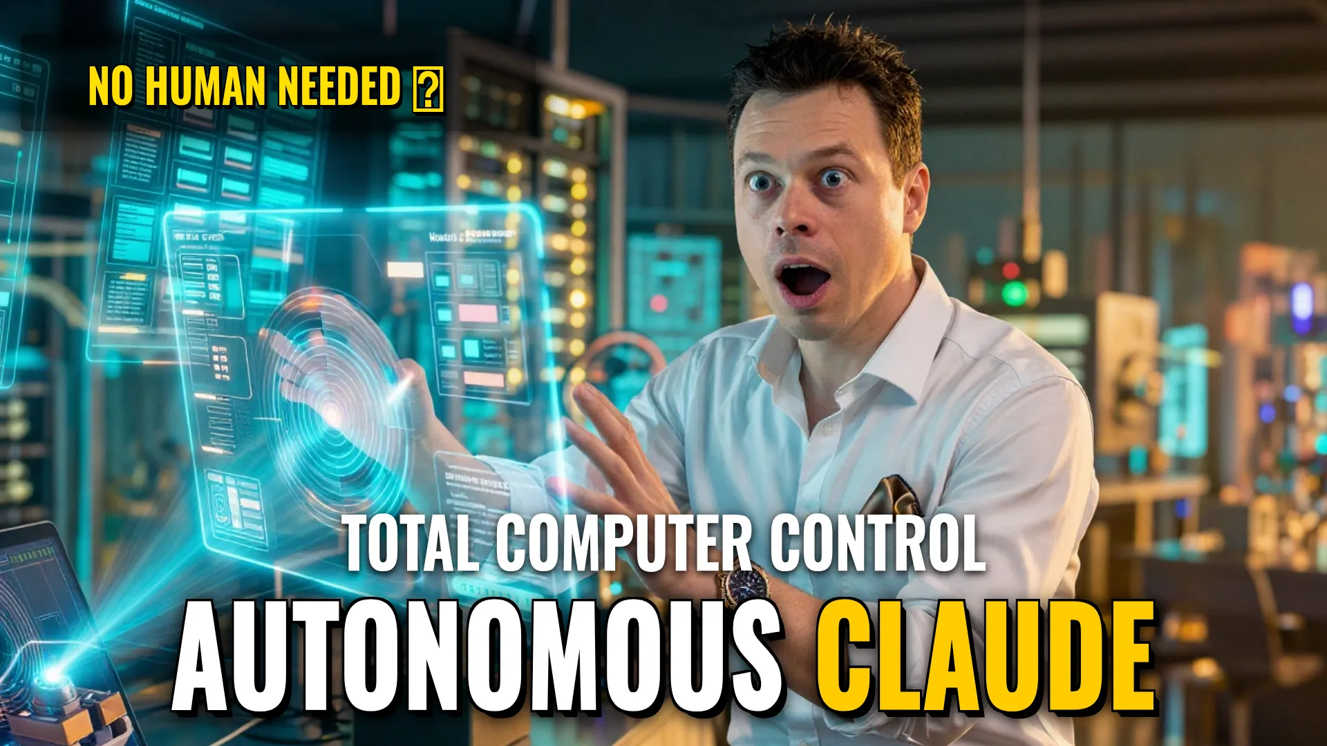 AI Automation: Autonomous Computer Control and Hardware Maintenance via Claude