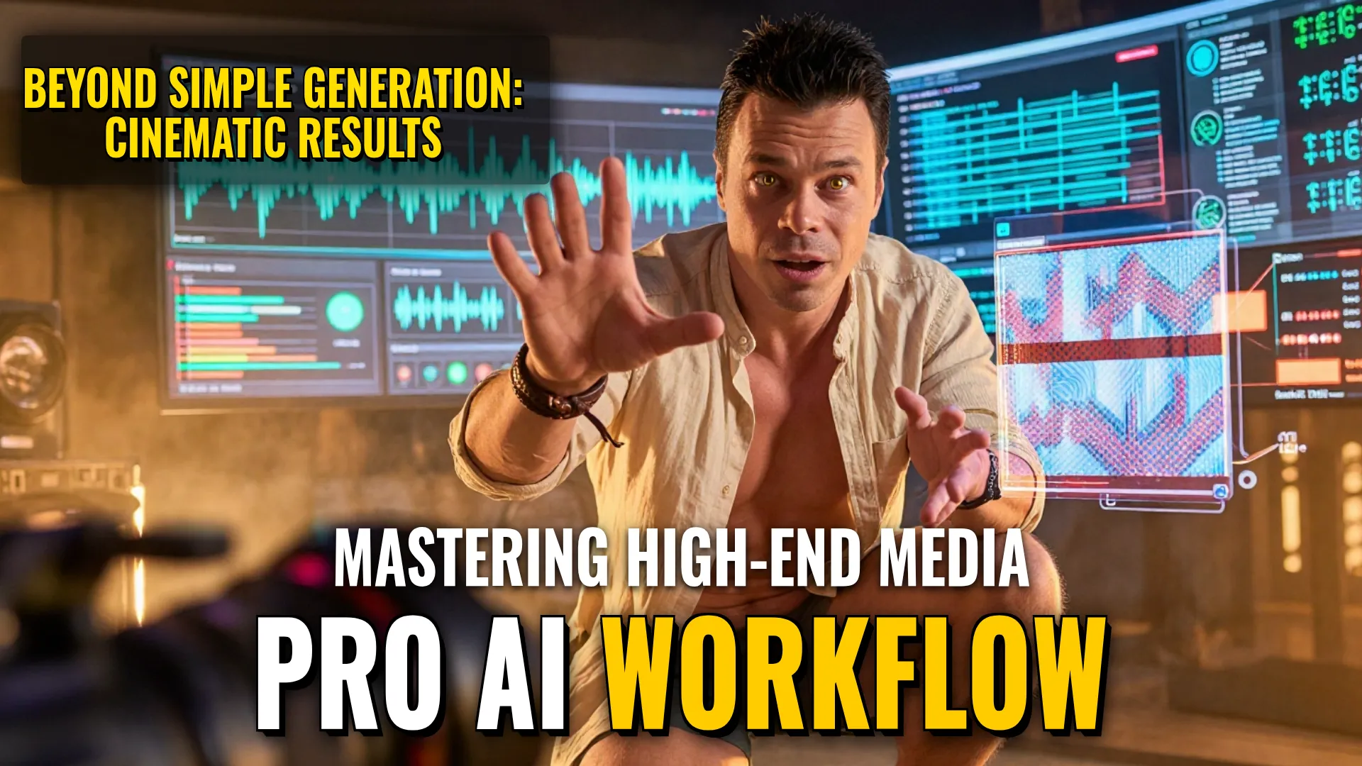 AI Design & Media: Advanced Multimedia Production Workflows