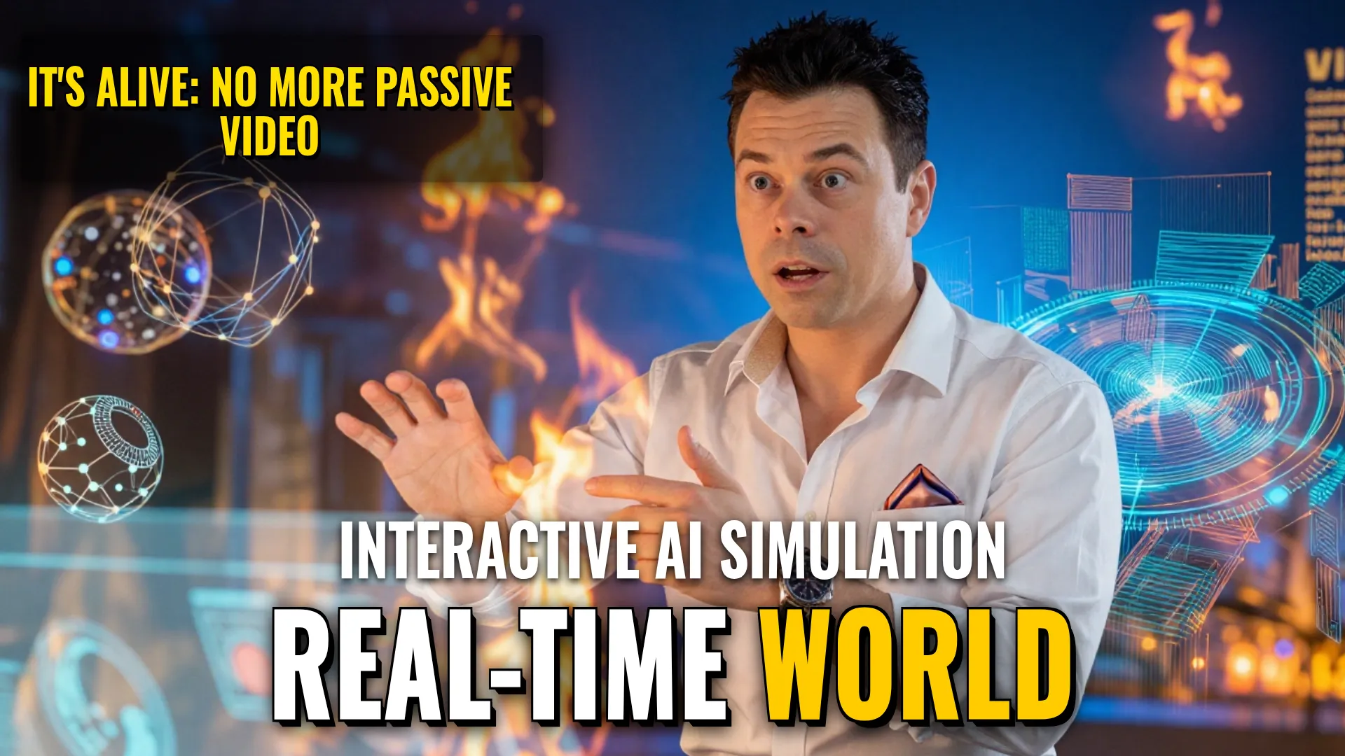 AI Design & Media: Interactive Real-Time World Simulation using Runway GWM Worlds 2