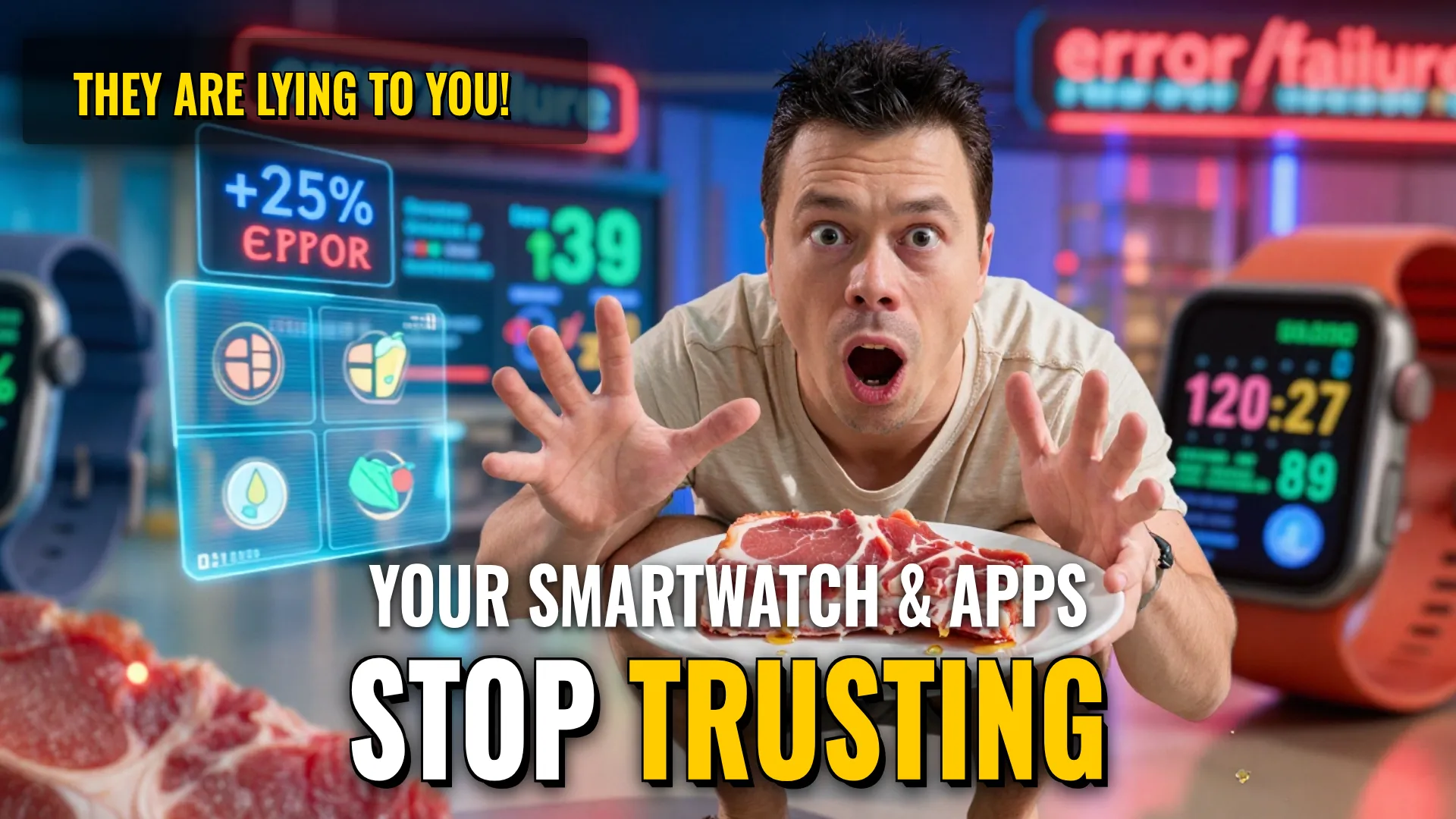 [ANTI-CASE] Calorie Tracking Apps and Smartwatches — Systematic Measurement Errors
