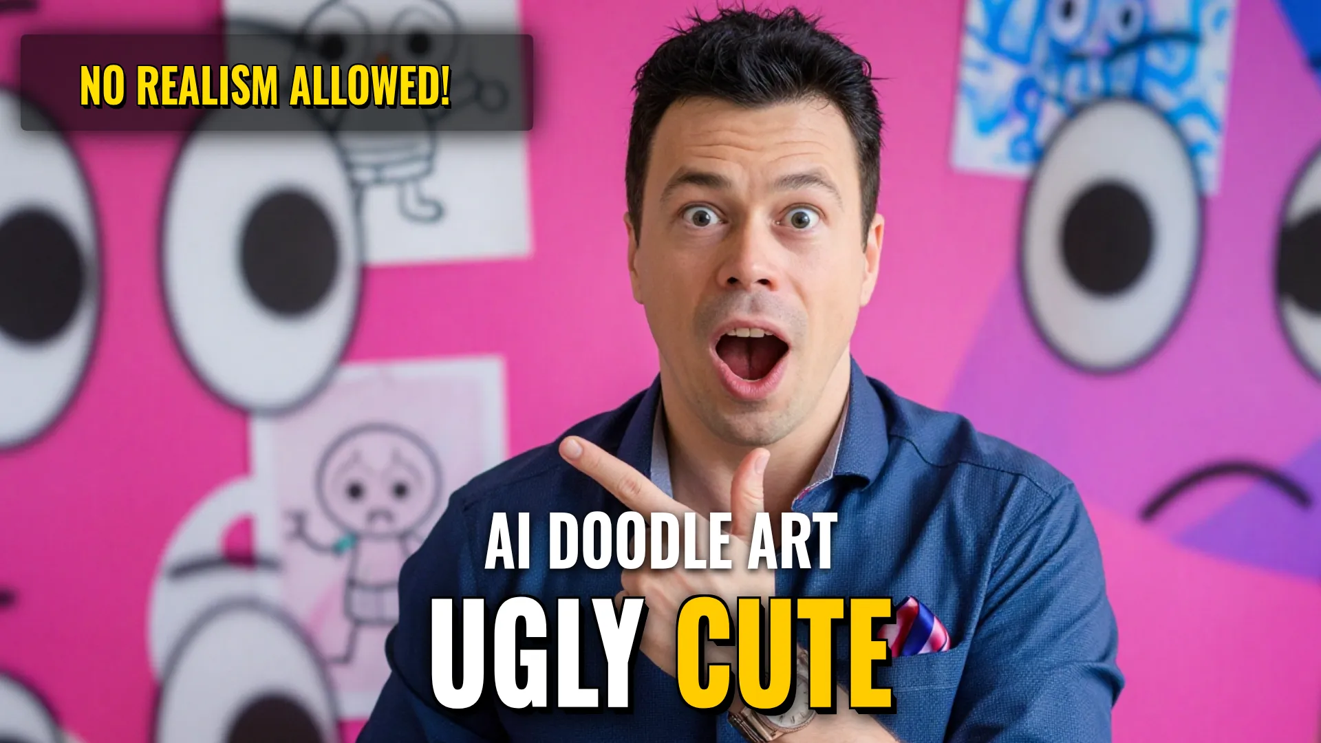 AI Design & Media: Creating Funny Doodle Portraits