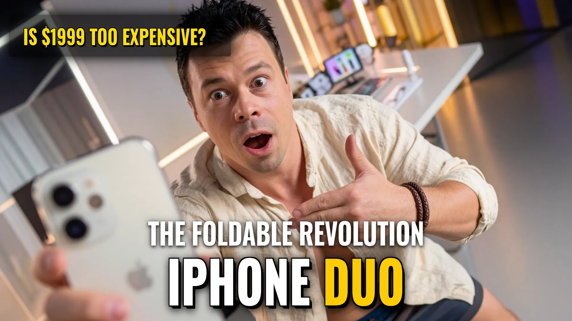 iPhone Duo Unveiling — Apple's Entry into High-End Foldables