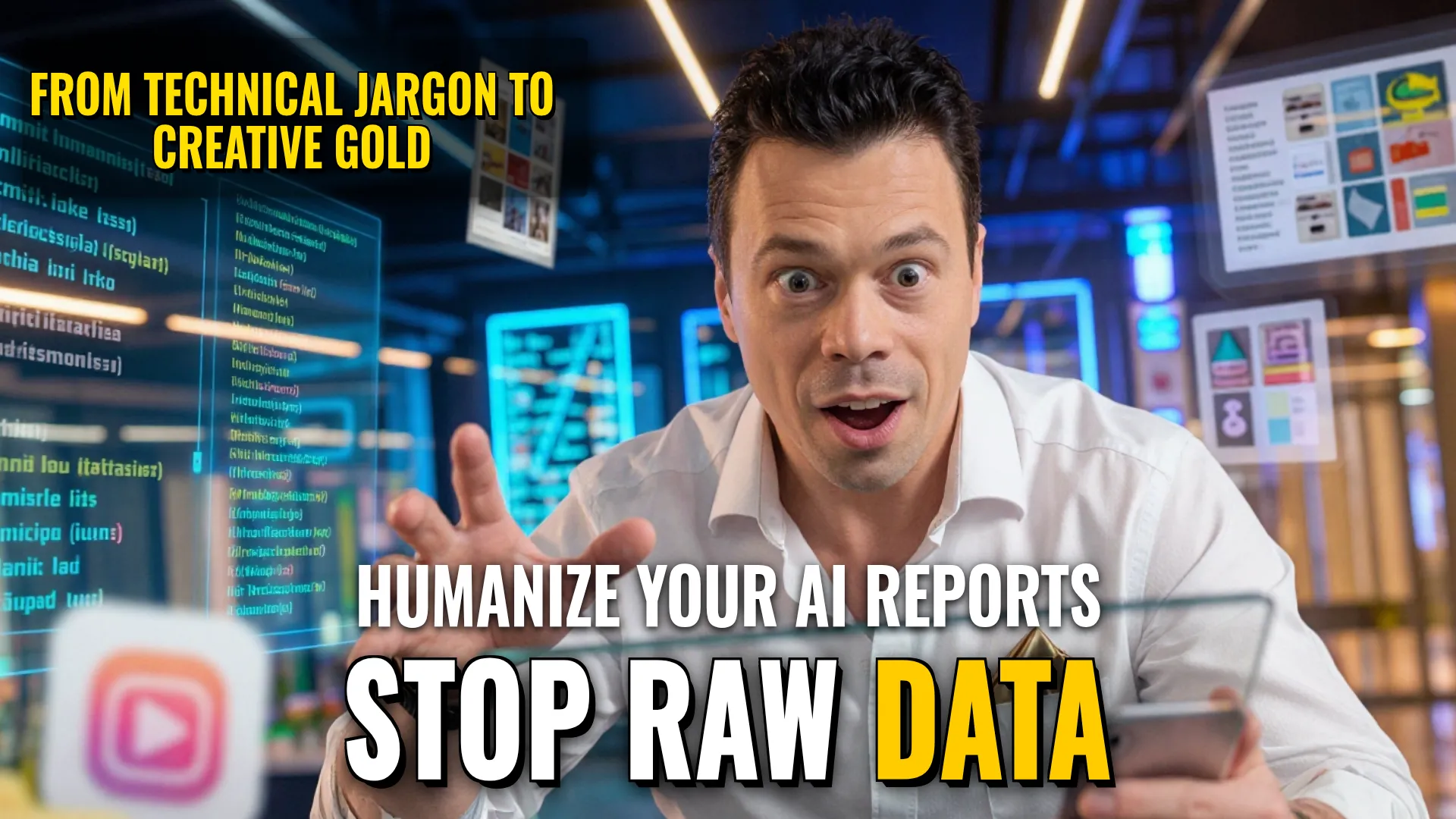 AI Automation: Humanizing Agent Reports and Multimedia Content Generation