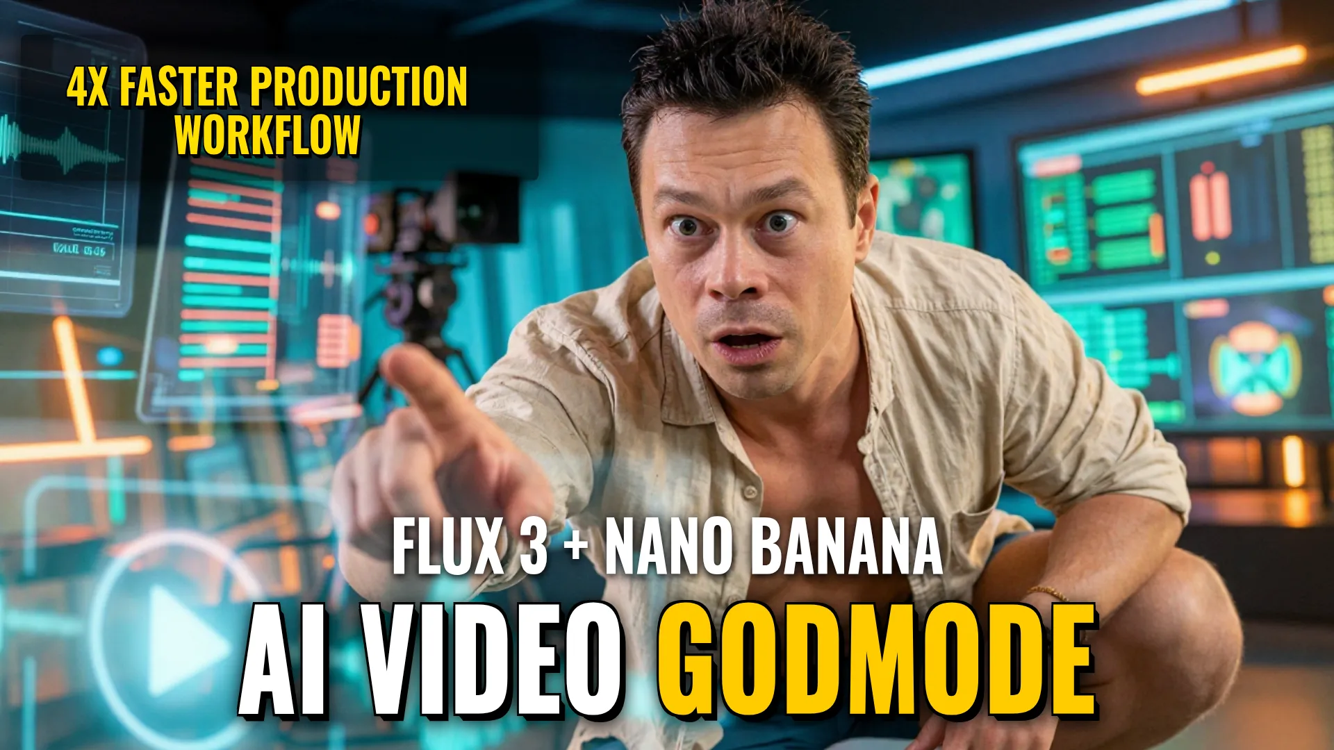 AI Design & Media: Video Editing with FLUX 3 Video & Audio Manipulation via Nano Banana AuK