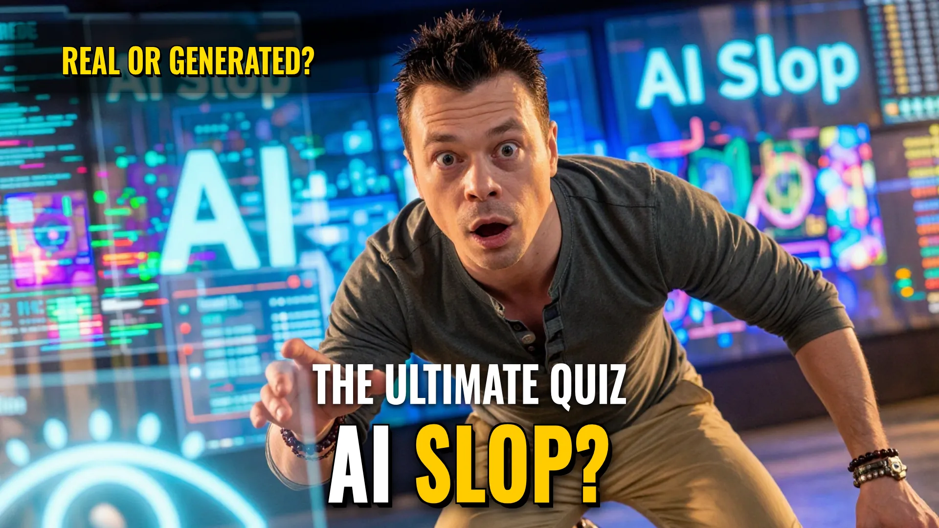 AI Design & Media: AI Slop Detection Quiz via GPT Image