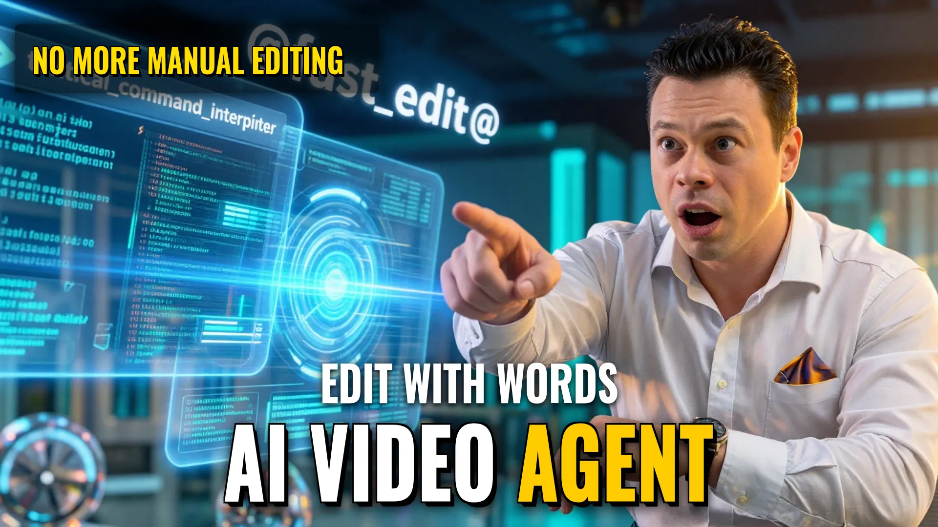 AI Automation: Autonomous Video Editing via Tesseract Engine
