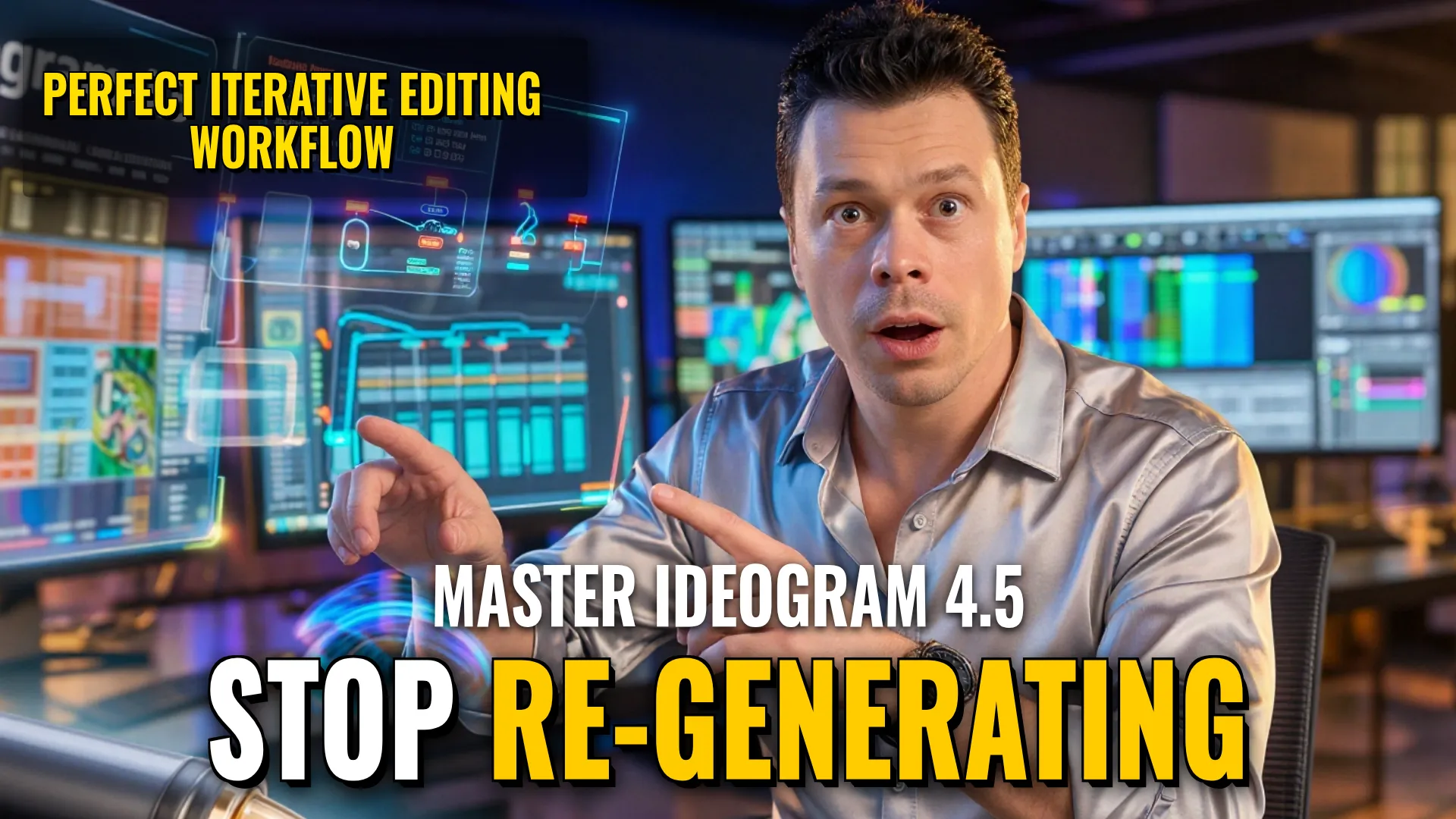 AI Design & Media: Sequential Image Editing with Ideogram 4.5