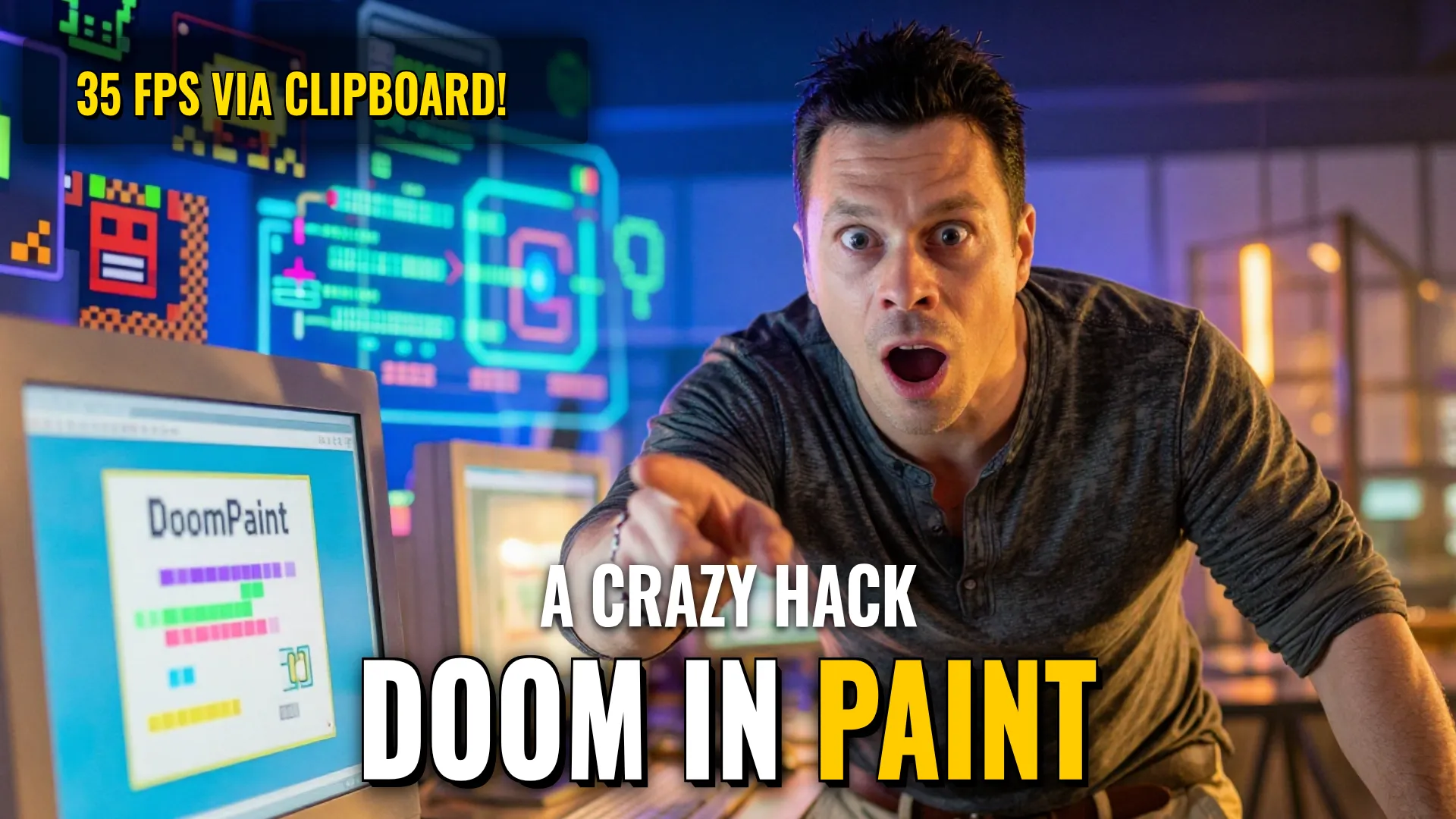 AI Local Deployment: DoomPaint / Browser-based Games
