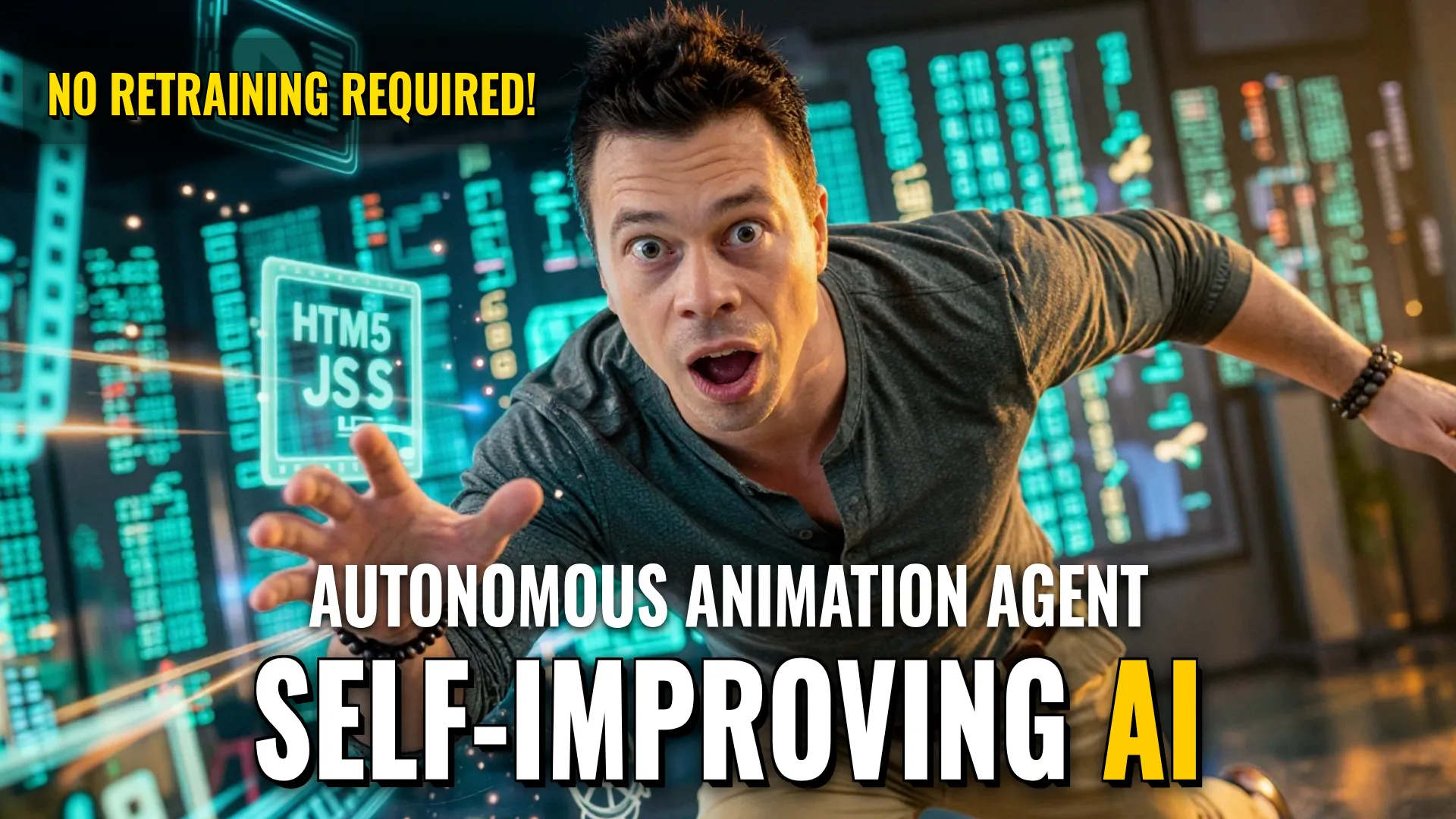 AI Automation: Autonomous Creative Animation and Self-Improving Agent Systems