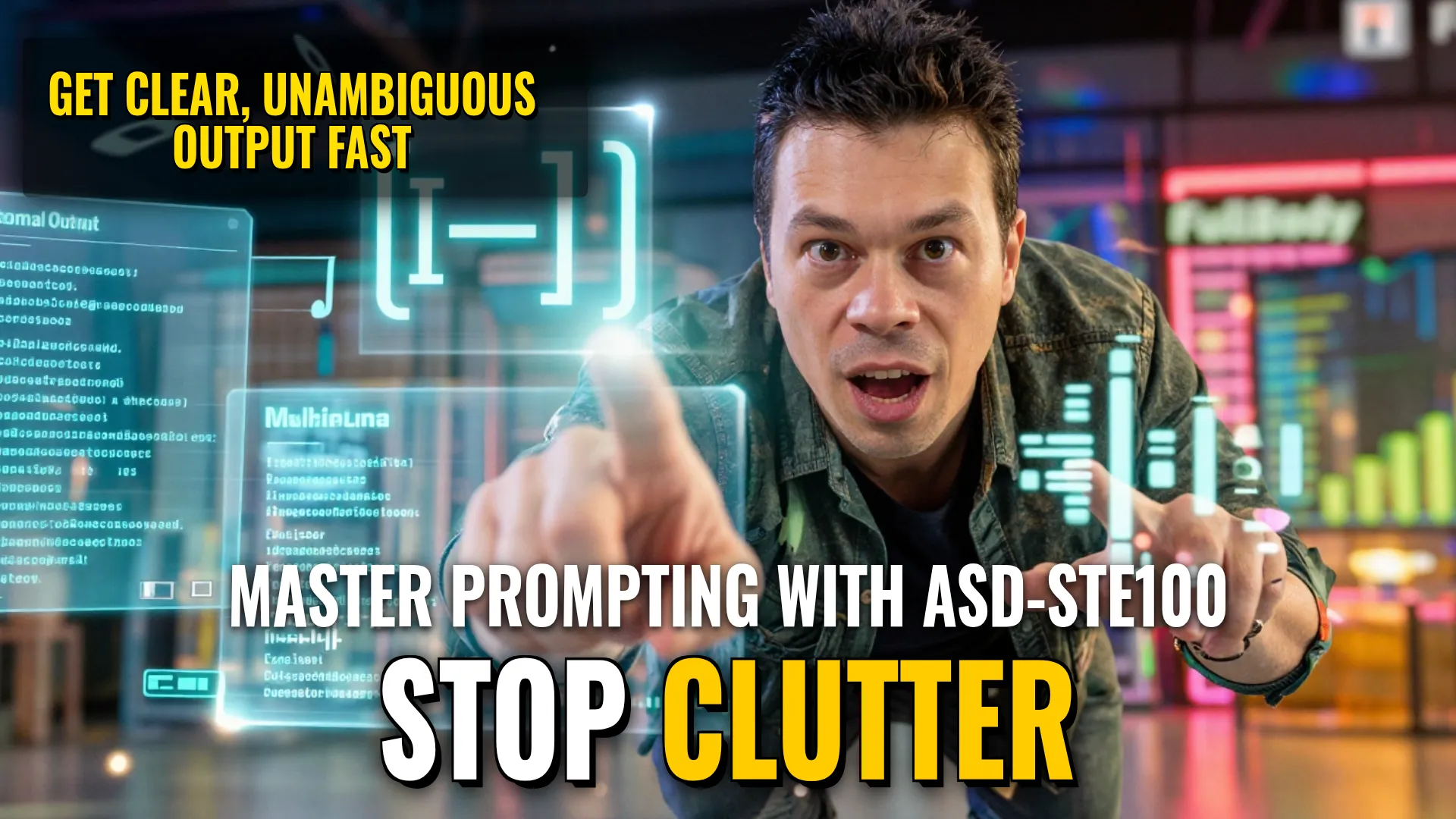 Prompt Engineering: Multimodal Output Escalation via ASD-STE100