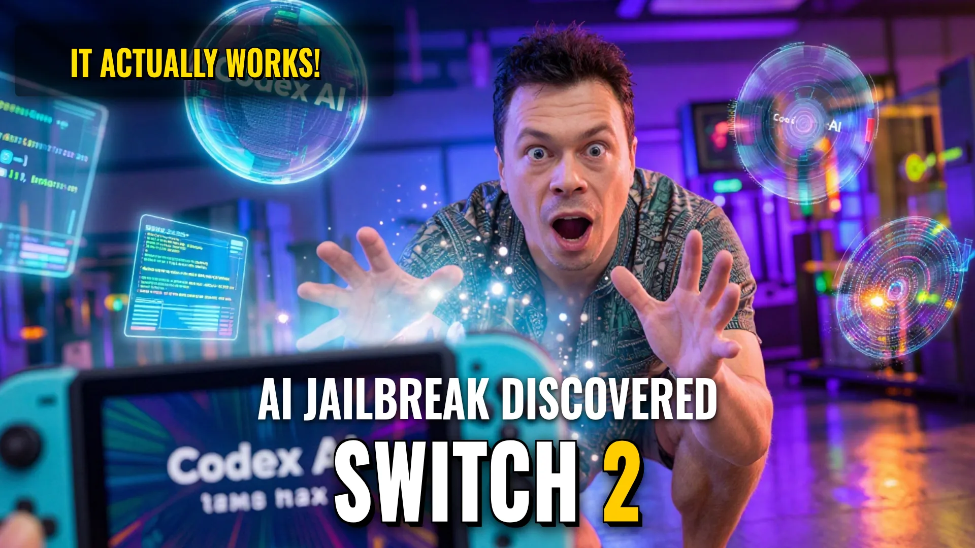 Nintendo Switch 2 Jailbreak — AI-Driven Exploitation via Codex