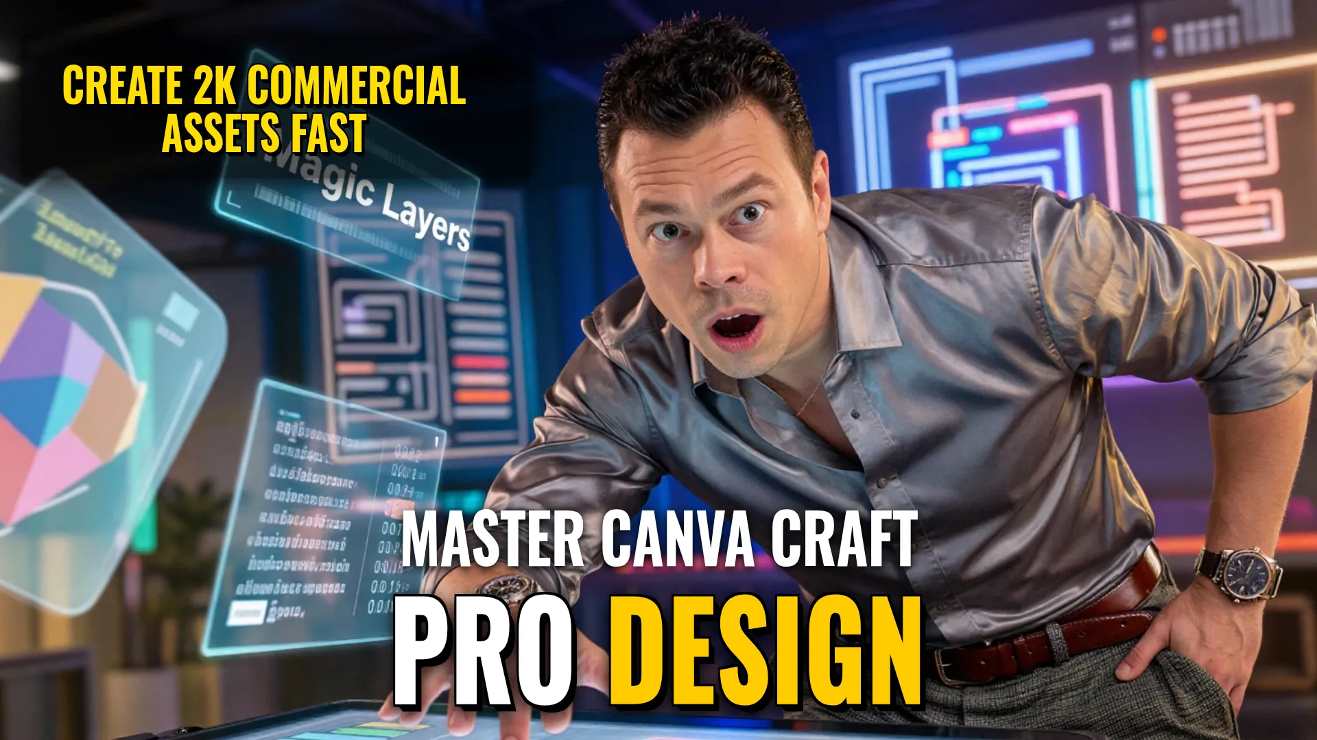 AI Design & Media: Professional Graphic Asset Generation using Canva Craft
