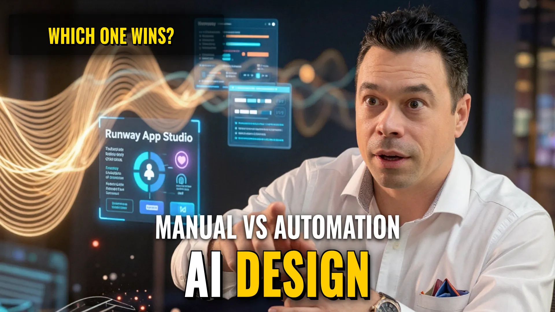 AI Design & Media: Abstract Motion Generation vs App Studio Automation