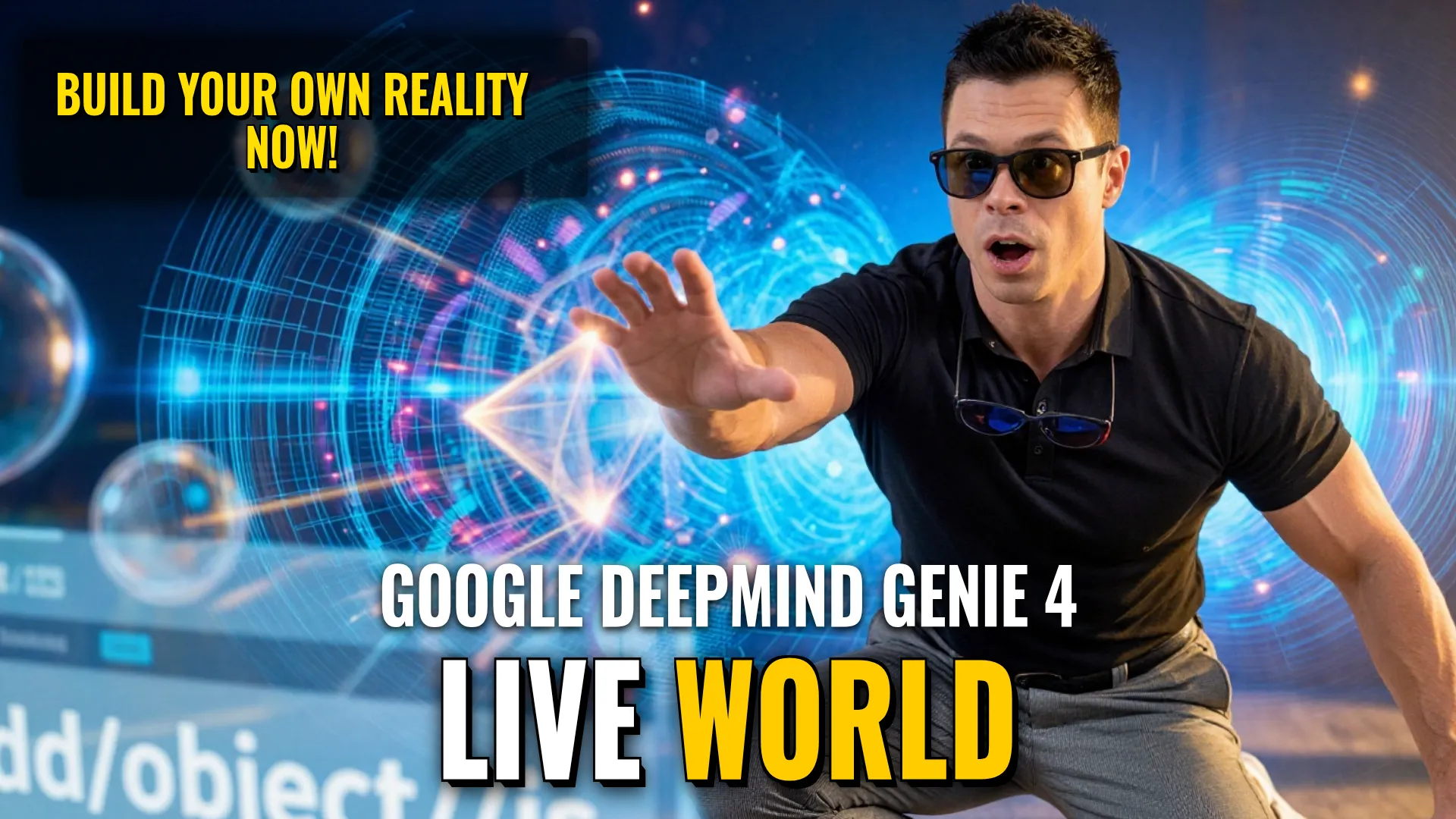 AI Design & Media: Interactive World Simulation using Google DeepMind Genie 4